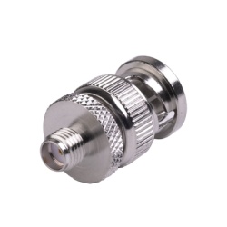 RF INDUSTRIES LTD RSA-3476 Adaptador en Linea de Conector SMA Hembra a BNC Macho Niquel/ Oro/ Teflon.