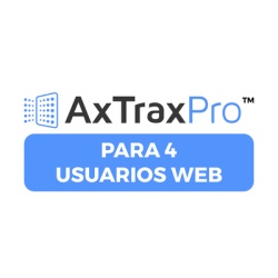 ROSSLARE SECURITY PRODUCTS AXPROWEB04 Licencia De 4 Usuarios Clientes Web para AxtraxPro