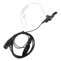 RUGGEAR 25025700 Microfono Audifono de Tubo Acustico de 2 Cables para RG750