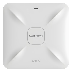 RUIJIE RG-RAP2260(E) Punto de Acceso Mesh Wi-Fi 6 para Interior se Instala en Techo o Pared hasta 512 Usuarios y 3.2 Gbps Doble Banda 802.11ax MU-MIMO 4x4