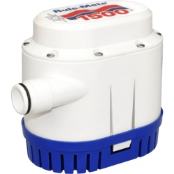 RULE RM1500A Bomba de Achique Automatica / 1500 GPH / 12V CC / Interruptor Integrado / Plasticos ABS / Maritima - Img 2