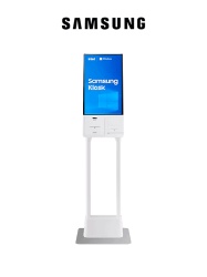 SAMSUNG SAM7980001 SAMSUNG - Kiosko Interactivo 24" 250 Nits Touch con Sistema Operativo Windows / Base y Pedestal