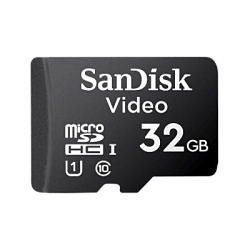 SANDISK SDSDQA5A4032GBP Tarjeta MicroSDXC / 32 GB / Clase 10 / Escritura 50 MB/s / 16 TBW / -25Â°C a 85Â°C / Grabacion 24/7