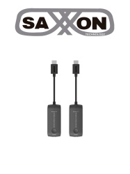 SAXXON SXN0570013 SAXXON LKV488Mini- Mini Extensor HDMI Inalambrico IPCOLOR/ Resolucion de hasta 4K60Hz/ Frecuencia de comunicacion de 5GHz/ Hasta 20 metros de distancia