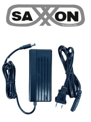 SAXXON SXN2290011 SAXXON KA3602A1203000P - Fuente de Poder Regulada / Alimentacion 12 Vcc 3 Amper / Conector Macho / Voltaje de Entrada: 100-240V / Ideal para Camaras de CCTV Controles de Acceso y As