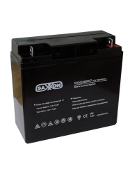 SAXXON SXN2360007 SAXXON CBAT18AH - Bateria de respaldo de 12 volts libre de mantenimiento y facil instalacion / 18 AH/ compatible con CCTV/ Acceso/ Bosch