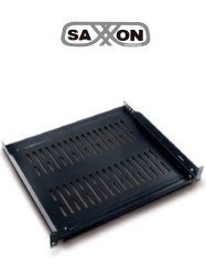 SAXXON TCE4400062 SAXXON 70140204- Charola ventilada para monitor 19" (48.26 cm) ancho x 14" (35.56 cm) profundidad 2 UR soporta 22 kg acero.