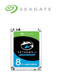 SEAGATE SEA1490029 SEAGATE ST8000VE001 - Disco duro de 8 TB SKYHAWK 7200 RPM SATA3 6GB/s 64 MB recomendado para videovigilancia