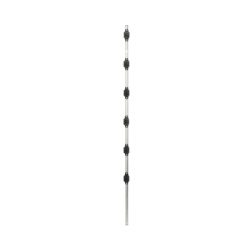 SFIRE SF-POST-6 Poste de Paso para Cercas Eléctricas / Tubo de Acero Galvanizado / 6 Aisladores / Longitud 1.4 m (4.6 ft) / Diámetro 25 mm (1 in) / Sin Pintura