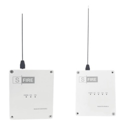 SFIRE SFLORAKIT4 Kit Transmisor-Receptor Inalámbrico / Alcance 2500 m (8202 ft) / Frecuencia 433.92 MHz / 4 Salidas de Relé / Contacto Seco / -20°C a +80°C