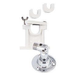 SHAKESPEARE 410-R Kit de Montaje con Soporte Giratorio Ajustable / Para Antenas de 1" o 1-1/2" de Diametro / Rosca Estandar 1" x 14 Hilos.