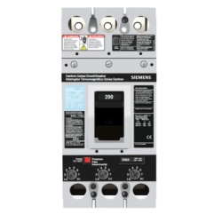 SIEMENS FXD63B200L Interruptor Termomagnetico 600V 3X200A Con zapatas principales.