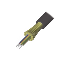SIEMON 9GD5H006D-T501M Cable de Fibra Optica de 6 Hilos Interior/Exterior Tight Buffer No Conductiva (Dielectrica) LS0H Multimodo OM4 50/125 Optimizada 1 Metro (3.28 Pies)