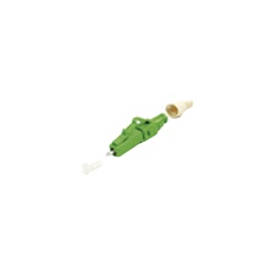 SIEMON FC1-LB-LCA-9GR Conector de Fibra Optica Pre-Pulido LightBow LC/APC Simplex Monomodo OS1/OS2 Re-Terminable Color Verde