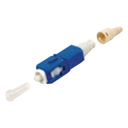 SIEMON FC1-LB-SCU-9BL Conector de Fibra Optica Pre-Pulido LightBow SC/UPC Simplex Monomodo OS1/OS2 Re-Terminable Color Azul