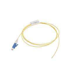 SIEMON FP1B-LCUL-01 Pigtail de Fibra Optica LC/UPC Simplex Monomodo OS1/OS2 XGLO OFNR Color Amarillo 1 Metro (3.28 Pies)