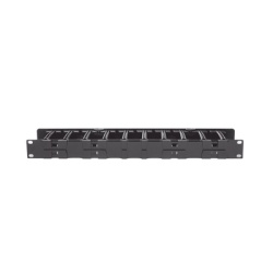 SIEMON HCM-4-1U Organizador de Cable Horizontal RouteIT Sencillo Para Rack de 19in 4in de profundidad 1UR - Img 4