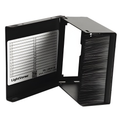 SIEMON LVW-M1-01 FIBER ENCLOSURE LIGHTVERSE WALL MOUNT FIXED ACCESS 1 OPENING BLACK