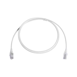 SIEMON MC6-05-0228 Patch Cord MC6 Modular Cat6 UTP CM/LS0H 1.52 Metros (5 Pies) Color Blanco Diametro Reducido (28AWG)