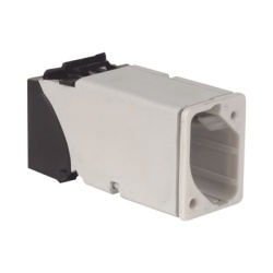 SIEMON Z6A-K01 Jack Z-Max UTP Categoria 6A Keystone Color Negro
