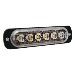 SIGNALPRO SP6B Luz Auxiliar de 6 LED Azul Lente Transparente SAE