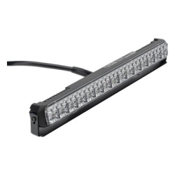SIGNALPRO SP88RRAW Luz Auxiliar de 45 LED Top Rojo Tricolor Rojo/Ambar/Blanco 11.42" Lente Transparente SAE - Img 3