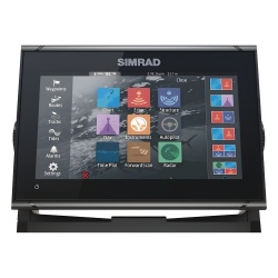 SIMRAD 000-14444-001 Plotter GPS GO9 XSE / Pantalla Tactil 9" / Compatible con Sonar y Radar / Conectividad Inalambrica y NMEA 2000® / Integracion con Piloto Automatico y Sistemas de Sonido / Tecnolo