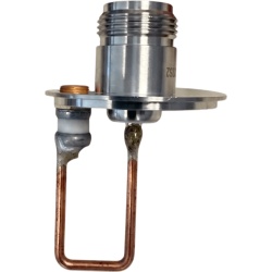 SINCLAIR 350581 Loop de Acoplamiento / Banda UHF 406 - 520 MHz / Impedancia 50 Ohms / Conector N Hembra / Lazo de Cobre de Alta Conductividad / Cuerpo de Aleación Metálica Mecanizada / Compatible con Duplexer Q3220E