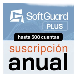 Softguard SGPLUS500A SoftGuard PLUS (Licencia Anual) / Software de Monitoreo / Plataforma Integral / Central de Alarmas / Video / GPS / Apps Moviles / CRM