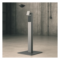 SUNMI FLEX3-LITE-FLOOR-STAND Soporte de Piso FLEX 3 Lite / Estructura Metalica / Base de Placa Pesada / Peso Neto Stand 5.51 kg (12.1 lb) / Peso Neto Plate 15.1 kg (33.3 lb)