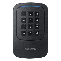 SUPREMA XPD2GKDB Lector Esclavo de Tarjetas con teclado de uso en exterior Multitecnolgia NFC y Bluetooth