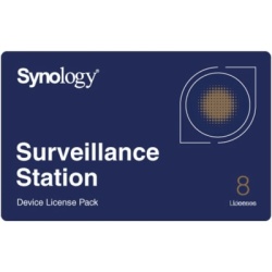 SYNOLOGY CLP8-E Licencias de Dispositivos de Vigilancia Synology | Paquete de 8 Licencias | Compatibilidad con Camaras IP Modulos de E/S Altavoces IP | Gestion Centralizada CMS | Licencias Predetermin