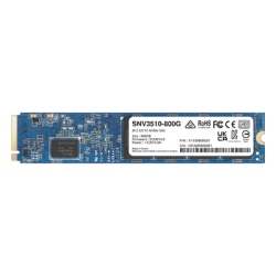 SYNOLOGY SNV3510-800G SSD NVMe M.2 SNV3410/3510 | SSD 800GB | Alto Rendimiento 400000 IOPS Lectura | 70000 IOPS Escritura | Resistencia 1022 TBW | Proteccion de Datos Integral | Analisis de Vida Util