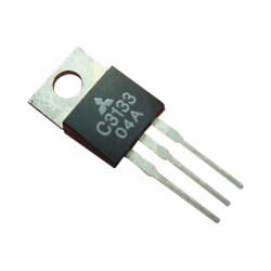Syscom 2SC3133 Transistor de Silicio NPN Epitexial 27 MHz 12 Vcc 13 Watt T-30E