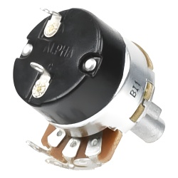 Syscom 31VM305 Potenciometro de 5 k Ohm con Switch Rotatorio.