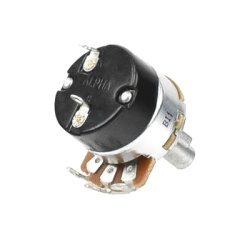 Syscom 31VM305 Potenciometro de 5 k Ohm con Switch Rotatorio.