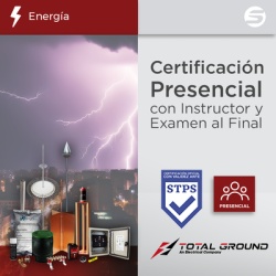 Syscom EXPERT-TG1 Certificacion Oficial en Tierras Fisicas y Pararrayos Total Ground (Valida Ante Secretaria del Trabajo)
