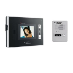 Syscom KCV-352 Kit de frente de Calle metálico y Monitor.