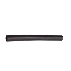 SYSCOM PARTS 5174-114-BK Tubo Termoencogible (Termofit) Negro de 1.2 m 1/4" de Diametro Reduce de 2:1 Poliolefina.