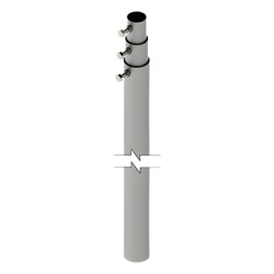 SYSCOM TOWERS SLM-9 Mastil Telescopico de 9 m. (Requiere accesorios de Instalacion)