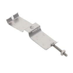 SYSCOM TOWERS STBH114 Sujetador de Doble Click para Cable Coaxial de 1 1/4 Pulgadas - Paquete de 10 Piezas