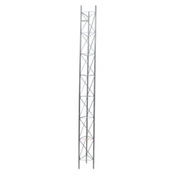 SYSCOM TOWERS STZ-45G Tramo de Torre Arriostrada de 3m x 45cm Galvanizado por Inmersion Hasta 60 m de Elevacion. Zonas Humedas.