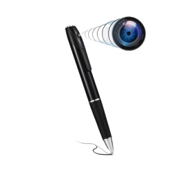 Syscom W8 Camara Oculta en Boligrafo (Spyce Camera) / Full HD / Grabacion de Video y Audio / Captura de Fotos / Soporta Memoria Micro-SD de hasta 64G / Tiempo de Carga Aprox. 1 hora / Tiempo de Trabaj