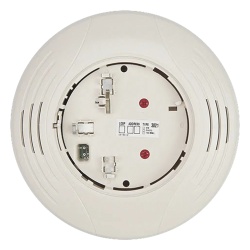SYSTEM SENSOR B200SR-IV Base sonora estandar para detector de humo tono seleccionable por jumper compatible con base B501BH color marfil