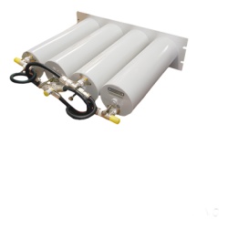 TELEWAVE INC TPRD-1544F Duplexer Compacto Pasa-Banda / Rechazo de Banda 148-174 MHz 4 Cavidades (4"Dia.) 3 MHz 1.0 dB 350 Watt N Hembras.
