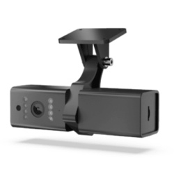 Teltonika DUALCAM Camara Dashcam con evidencia fotografica y grabacion con almacenamiento en memoria Vision Dia y Noche Compatible con FMC125 y FMC650.