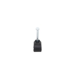 THORSMAN TC-710-RC1 Grapa reforzada para cable redondo de 7mm con clavo de 1" color negro (100pzs) (3103-00301)