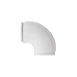 THORSMAN THR40-CHO Curva horizontal color blanco para canaleta THR40
