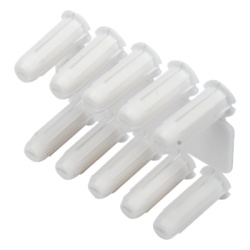 THORSMAN TP-0 Taquete blanco 3/16" para tornillo 8mm x 3/4" (100pzs) (1101-01100)