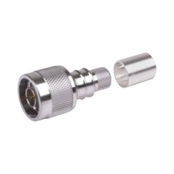 Times Microwave EZ-400-NMK-X Conector N Macho Plegable con Pin Cautivo para cables Tipo RG8